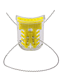 Пломба номерная индикаторная роторная Защелка для счетчиков с проволокой 100 штук