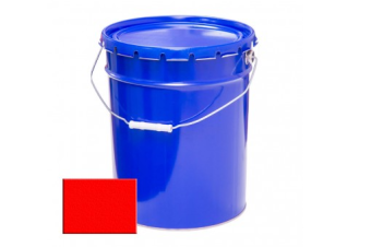 Эмаль краска для дорожной разметки АК-503 Красная Фасовка 30 кг 