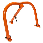 Парковочный барьер блокиратор места парковки с замком Усиленный